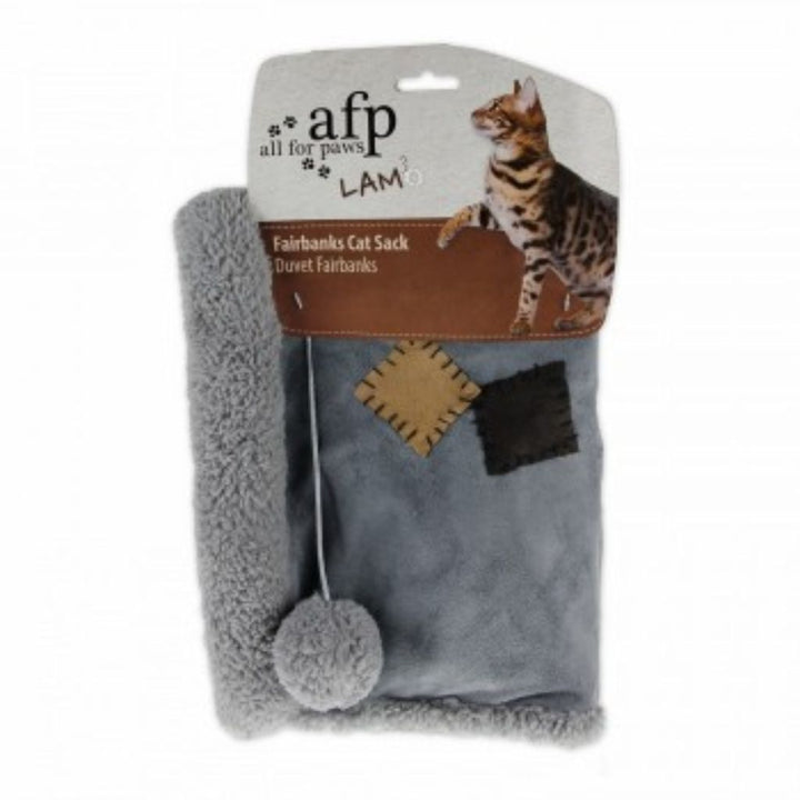 All For Paws Lambswool Fairbanks Cat Sack (3 Colours).Happy Hoomans 