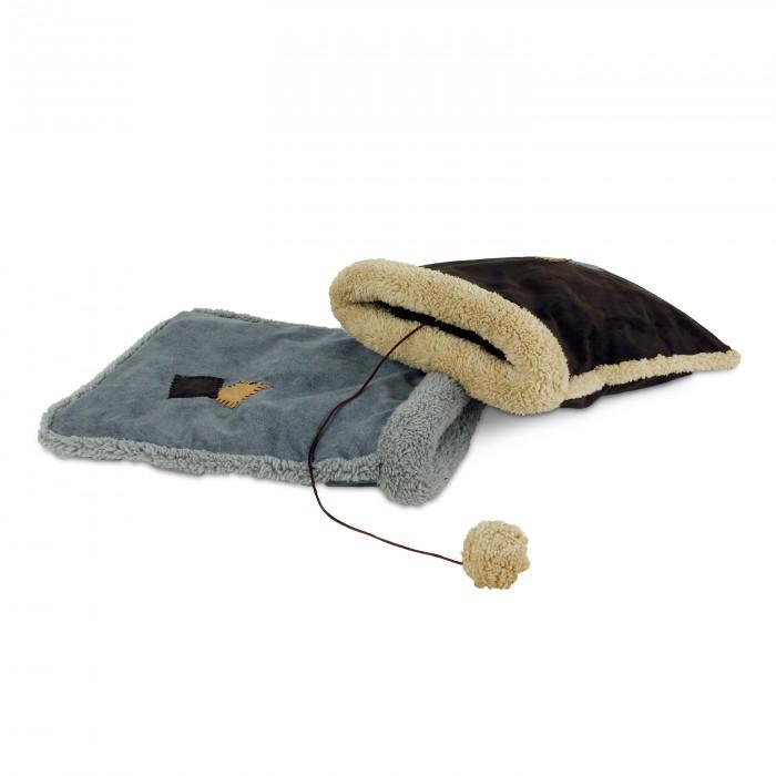 All For Paws Lambswool Fairbanks Cat Sack (3 Colours).Happy Hoomans 
