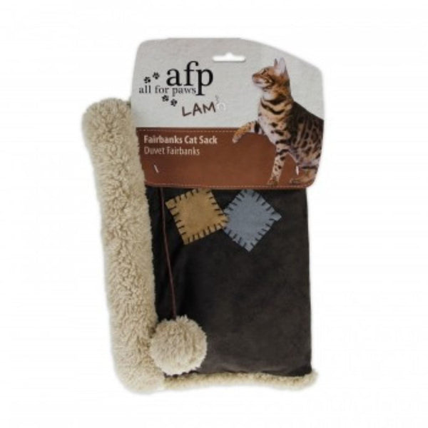 All For Paws Lambswool Fairbanks Cat Sack (3 Colours).Happy Hoomans 