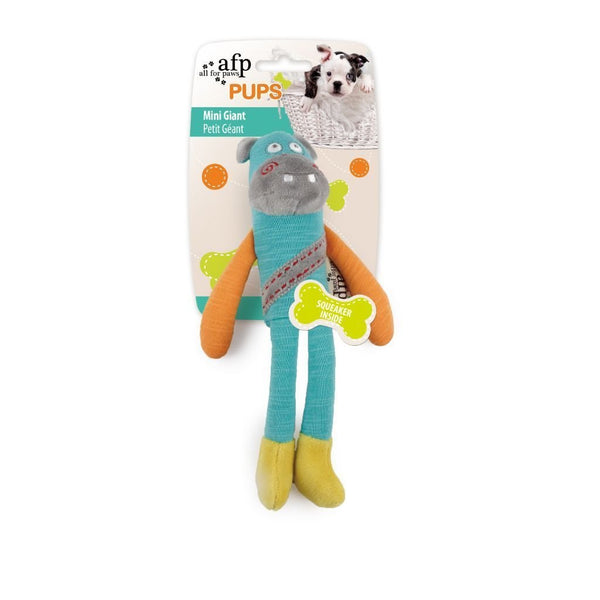 All For Paws Pups Mini Giant Squeaky Dog Toy.Happy Hoomans 