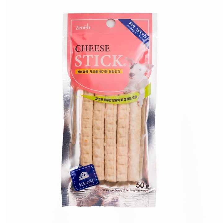 Bow Wow Cheese Stick Soft Dog Treats, 50g.Happy Hoomans 