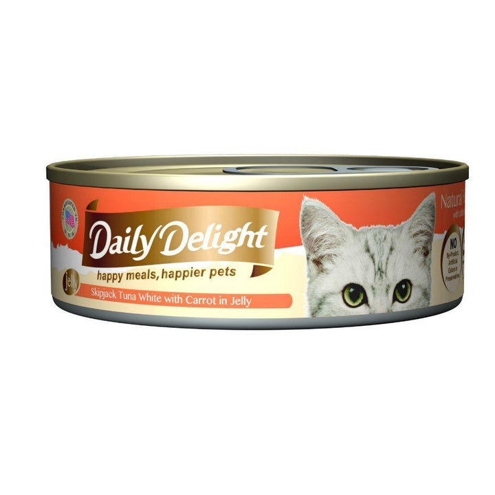 Copy of [24 FOR $24]: Daily Delight Skipjack Tuna in Jelly Wet Cat Food, 80g.Happy Hoomans 