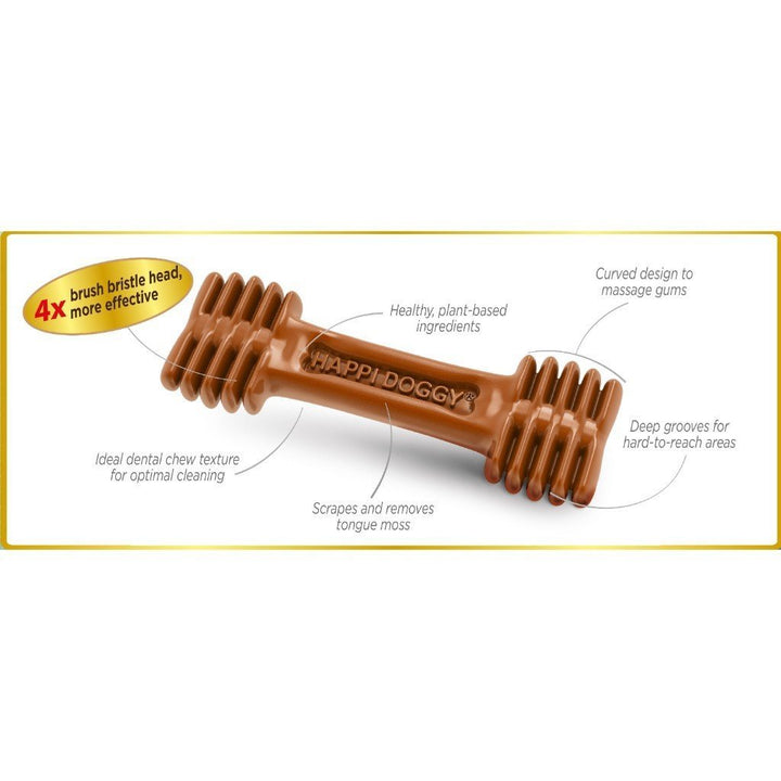 Happi Doggy Zest Apple Dog Dental Chews (2 Sizes) - Happy Hoomans
