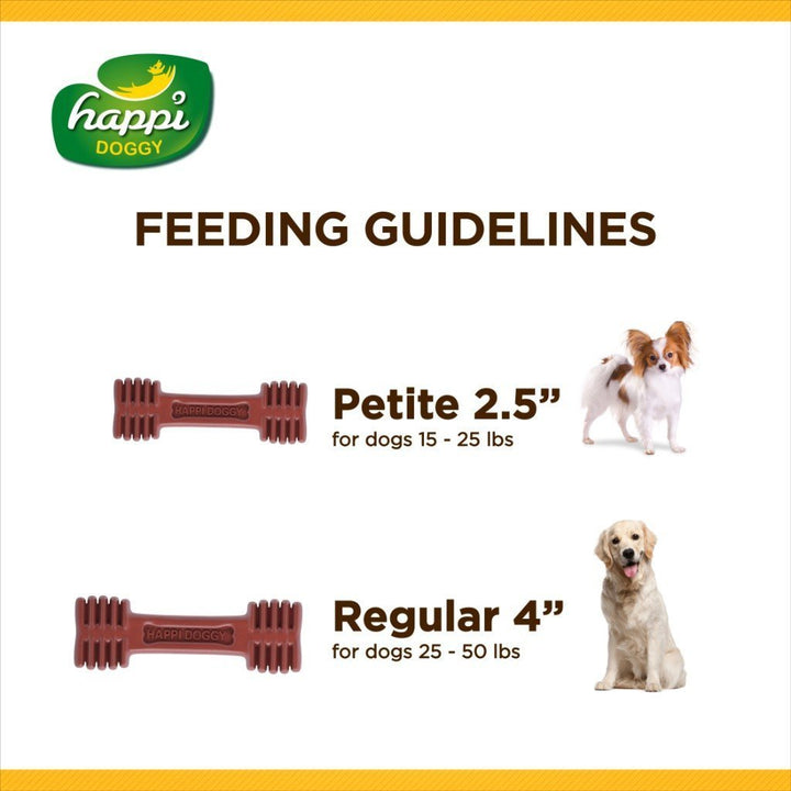 Happi Doggy Zest Milk Dog Dental Chews (2 Sizes) - Happy Hoomans