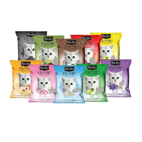 [12 FOR $92] Kit Cat Assorted Classic Clump Litter, 10L x 12
