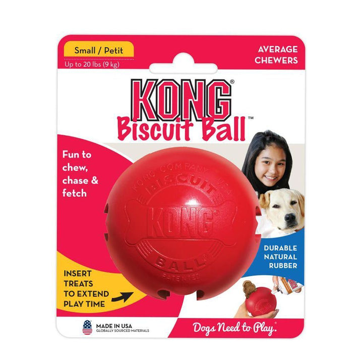 Kong Classic Ball Dog Toy (2 Sizes) - Happy Hoomans