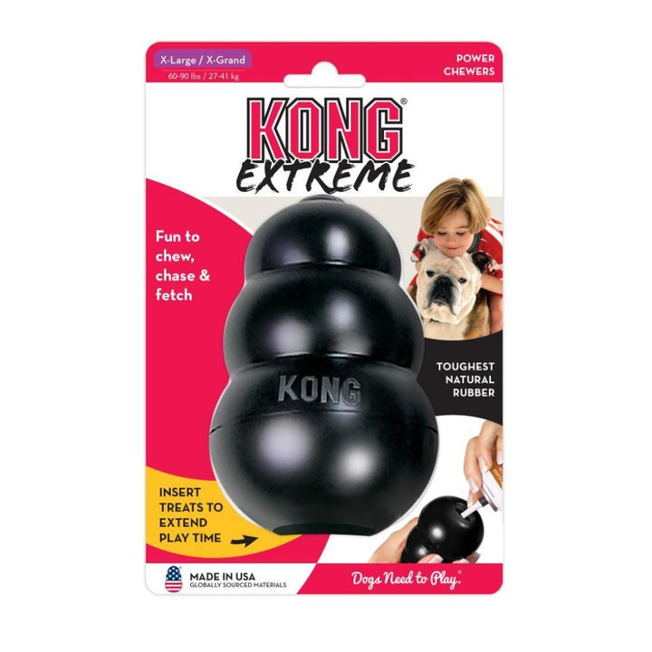 Kong Extreme Rubber Dog Toy (5 Sizes) - Happy Hoomans