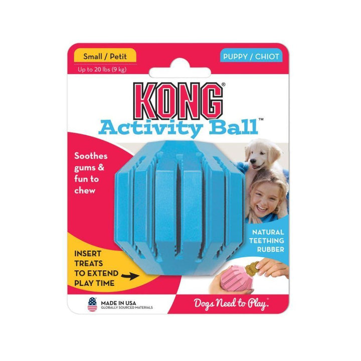 Kong Puppy Activity Ball Dog Toy (2 Sizes) - Happy Hoomans