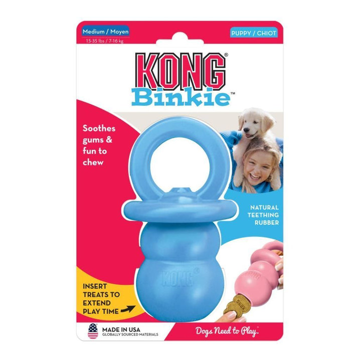 Kong Puppy Binkie Dog Toy (2 Sizes) - Happy Hoomans