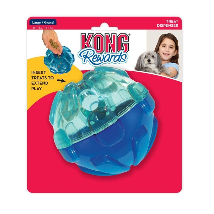 Kong Rewards Ball Dog Toy (2 Sizes) - Happy Hoomans
