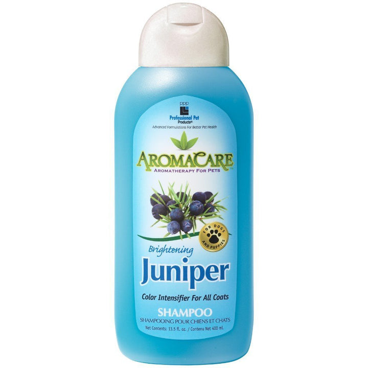 PPP Aromacare Brightening Juniper Pet Shampoo, 400ml - Happy Hoomans