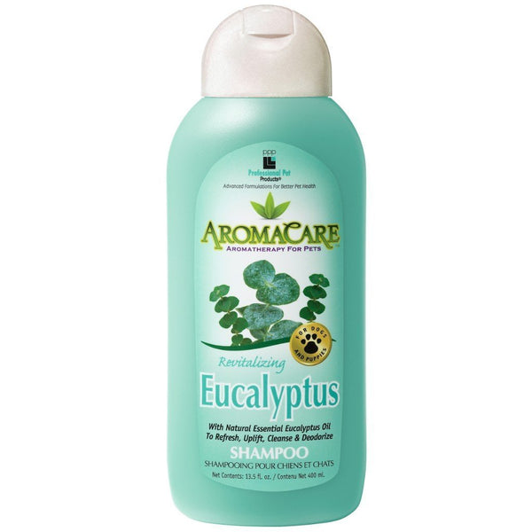 PPP Aromacare Revitalizing Eucalyptus Pet Shampoo, 400ml - Happy Hoomans