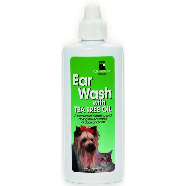 PPP Ear Wash with Tea Tree Oil, 118ml - Happy Hoomans