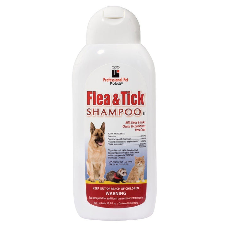 PPP Flea & Tick Pet Shampoo (2 Sizes) - Happy Hoomans