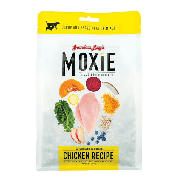 Grandma Lucy's Moxie Chicken Recipe Freeze-Dried Dog Food, 227g