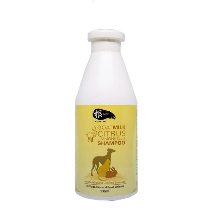 Roots GEN Holistic Goat Milk Citrus Limmoncello Pet Shampoo (3 Sizes) - Happy Hoomans