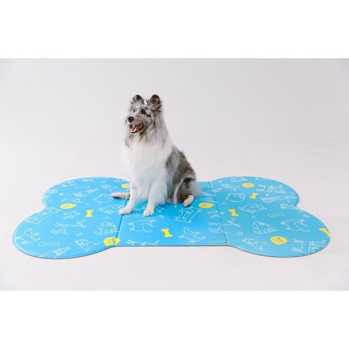 Sapsal Waterproof Pet Soft Mat - Blue (2 Sizes) - Happy Hoomans