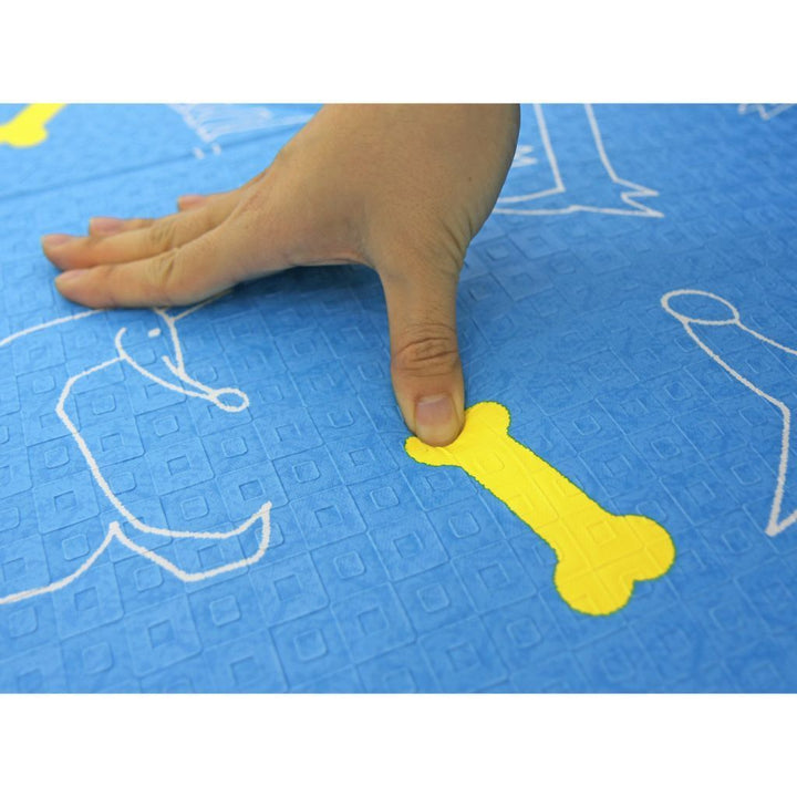 Sapsal Waterproof Pet Soft Mat - Blue (2 Sizes) - Happy Hoomans