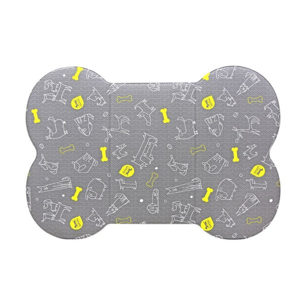 Sapsal Waterproof Pet Soft Mat - Grey (2 Sizes) - Happy Hoomans