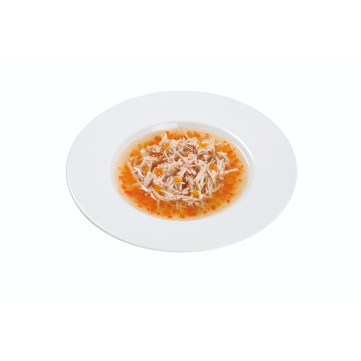 Schesir Soup with Chicken & Pumpkin Wet Cat Food, 85g - Happy Hoomans