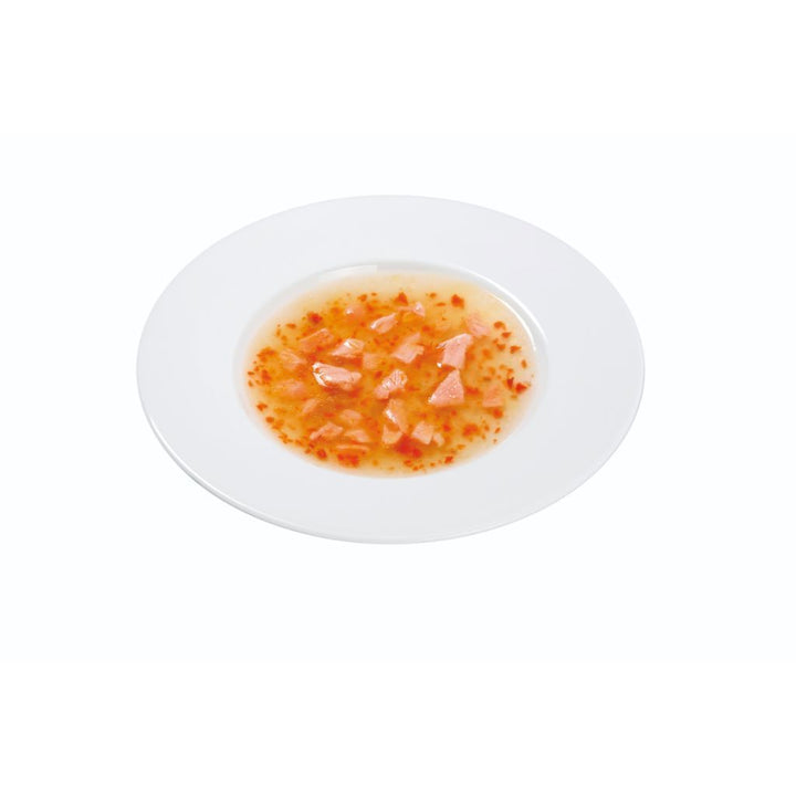 Schesir Soup with Pink Salmon & Carrots Wet Cat Food, 85g - Happy Hoomans