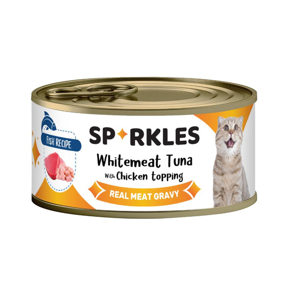 Sparkles Colours Tuna with Chicken Wet Cat Food, 70g