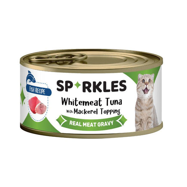 Sparkles Colours Tuna with Mackerel Wet Cat Food, 70g