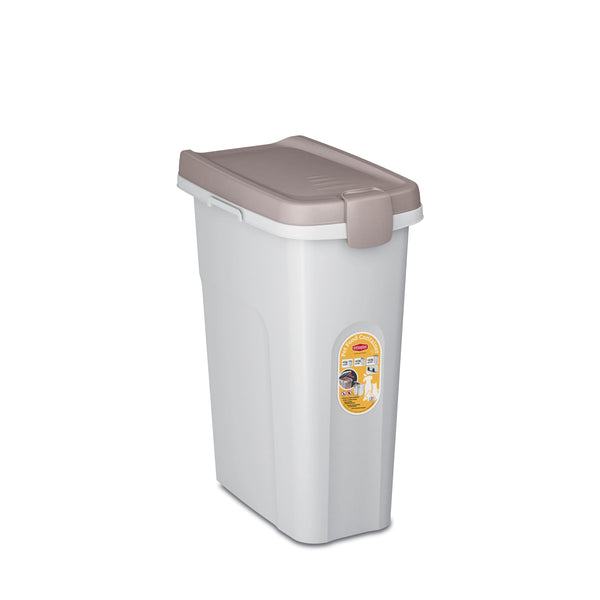 Stefanplast Premium Pet Food Container - Light Grey (3 Sizes) - Happy Hoomans