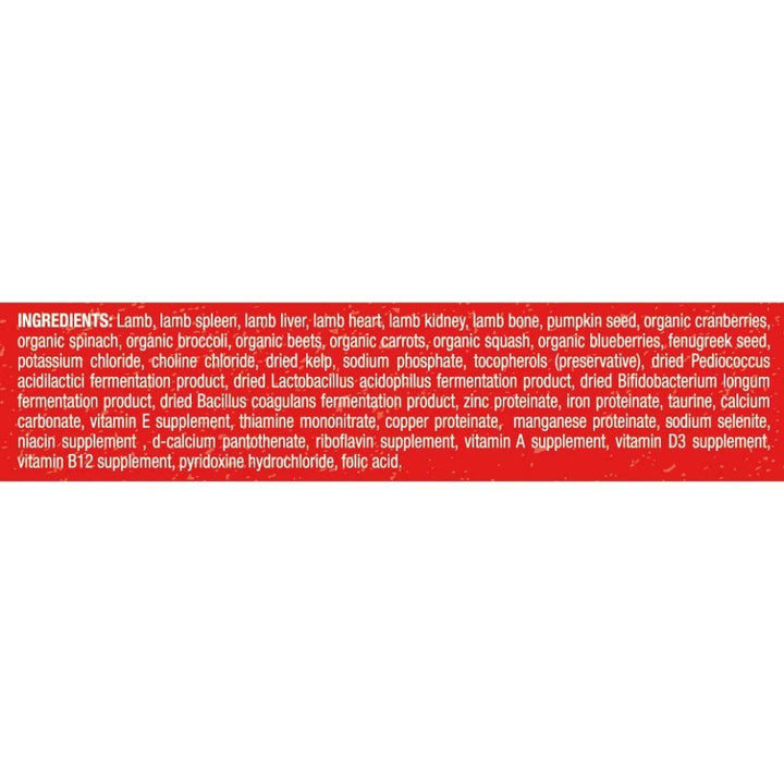 Stella & Chewy's Dandy Lamb Meal Mixers Freeze-Dried Raw Dog Food Topper, 18oz - Happy Hoomans