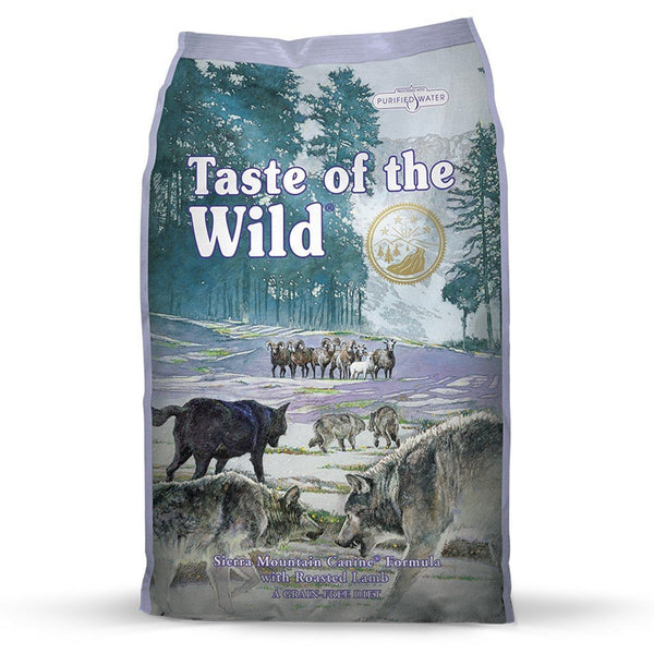 Taste Of The Wild Sierra Mountain Roasted Lamb Recipe Dry Dog Food (2 Sizes) - Happy Hoomans