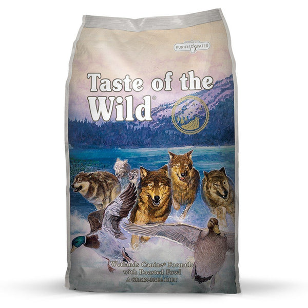 Taste Of The Wild Wetlands Roasted Fowl Recipe Dry Dog Food (2 Sizes) - Happy Hoomans