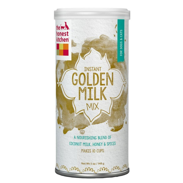 The Honest Kitchen Instant Golden Milk Mix Pet Supplement, 148g - Happy Hoomans