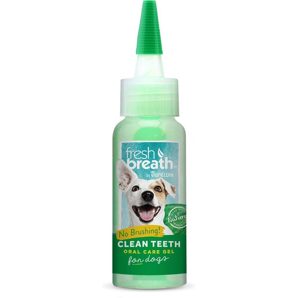 Tropiclean Fresh Breath Clean Teeth Gel for Dogs (2 Sizes) - Happy Hoomans