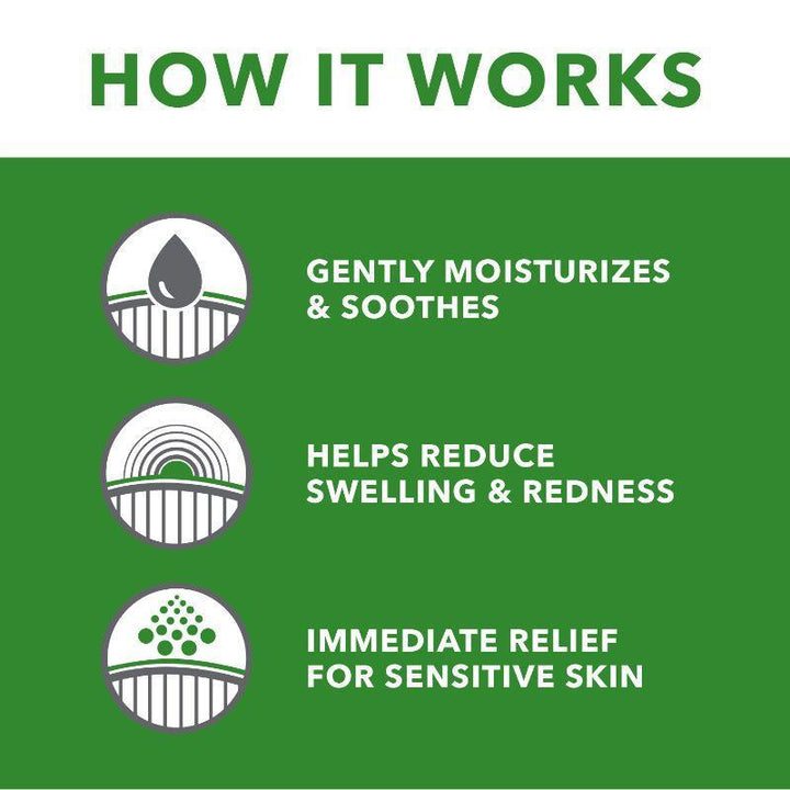 TropiClean OxyMed Hypoallergenic Soothing Spray, 8 oz - Happy Hoomans