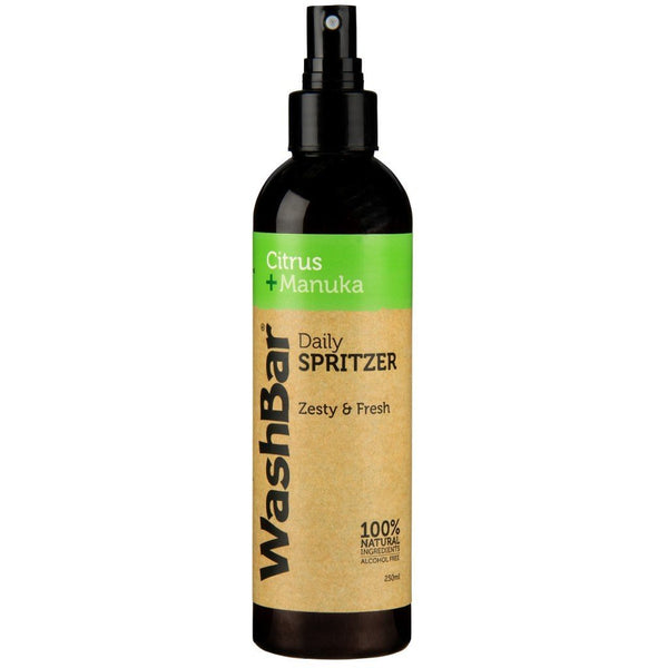 WashBar Citrus & Manuka Natural Daily Spritzer, 250ml - Happy Hoomans