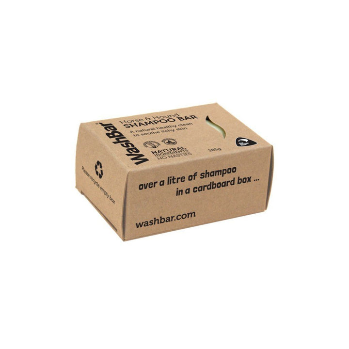 WashBar Horse & Hound Shampoo Bar Soap, 185g - Happy Hoomans