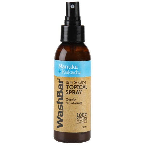 WashBar Itch Soothe Topical Spray, 125ml - Happy Hoomans