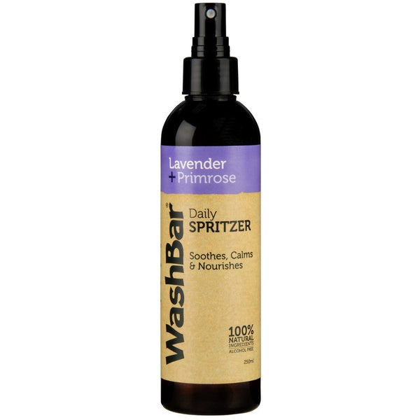 WashBar Lavender & Primrose Natural Daily Spritzer, 250ml - Happy Hoomans