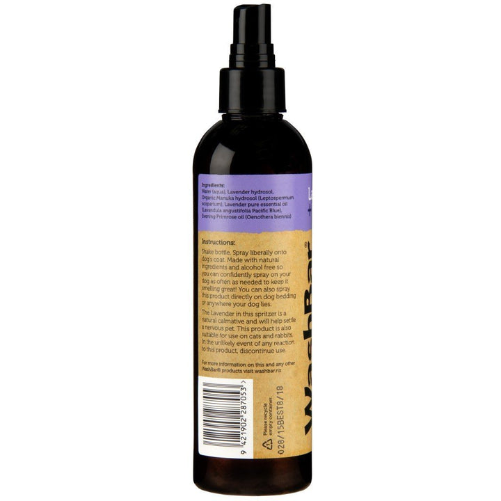 WashBar Lavender & Primrose Natural Daily Spritzer, 250ml - Happy Hoomans