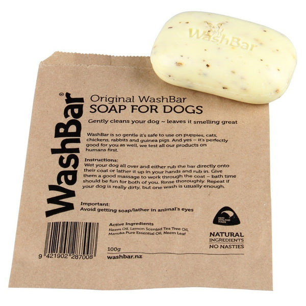 WashBar Original Washbar Soap, 100g - Happy Hoomans