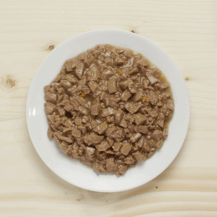 Wellness Complete Health Grain-Free Gravies Salmon Entrée Wet Cat Food, 85g - Happy Hoomans