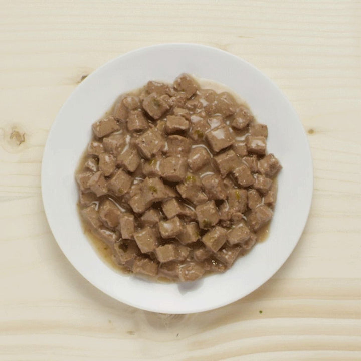 Wellness Complete Health Grain-Free Morsels Tuna Entrée Wet Cat Food, 156g - Happy Hoomans