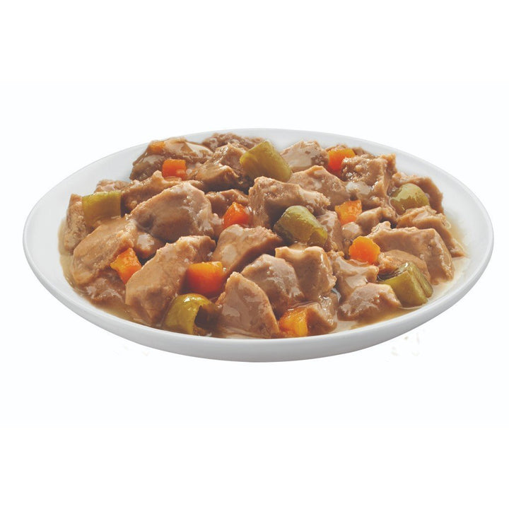 Wellness Petite Entrees Mini-Filets with Roasted Chicken, Beef, Carrots & Green Beans in Gravy Grain-Free Wet Dog Food, 85g - Happy Hoomans