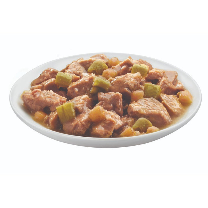 Wellness Petite Entrees Mini-Filets with Tender Turkey, Green Beans & White Sweet Potatoes in Gravy Grain-Free Wet Dog Food, 85g - Happy Hoomans