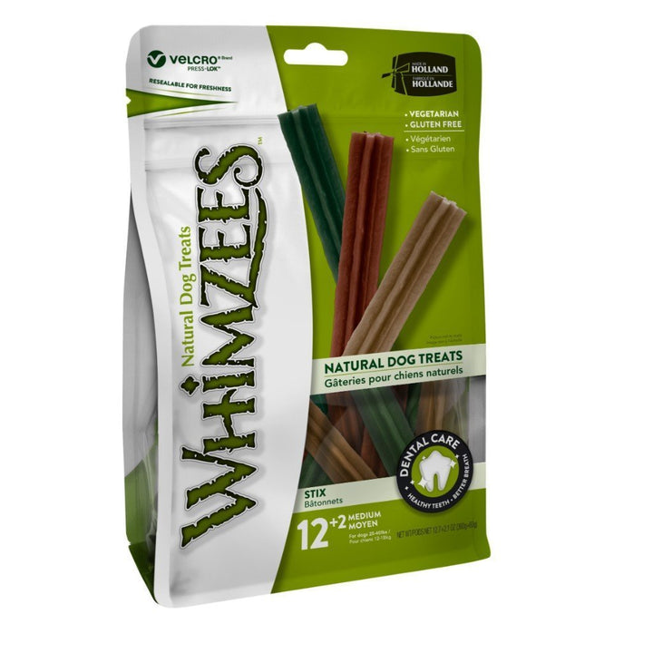 Whimzees Stix Dog Dental Chews Value Pack (3 Sizes) - Happy Hoomans