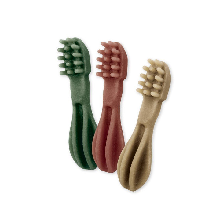 Whimzees Toothbrush Dog Dental Chews Trial Pack (3 Sizes) - Happy Hoomans