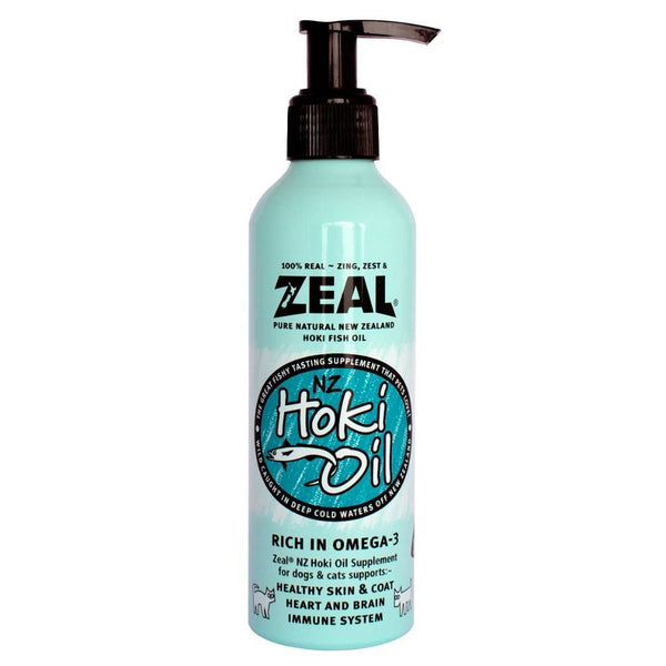 Zeal Hoki Fish Oil Supplement for Pets, 220ml - Happy Hoomans