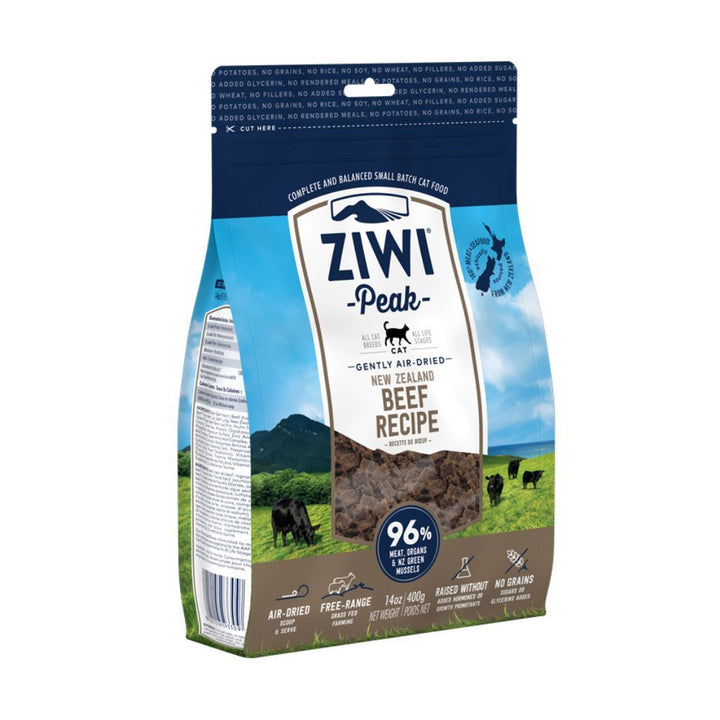 ZIWI Peak Beef Recipe Air-Dried Cat Food (2 Sizes) - Happy Hoomans