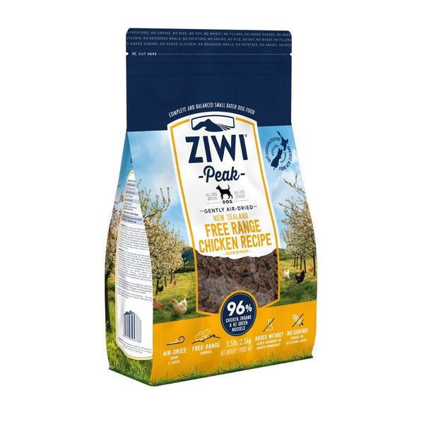 ZIWI Peak Chicken Recipe Air-Dried Dog Food (4 Sizes) - Happy Hoomans