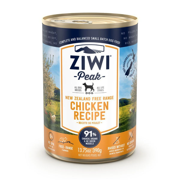 ZIWI Peak Chicken Recipe Wet Dog Food, 390g - Happy Hoomans